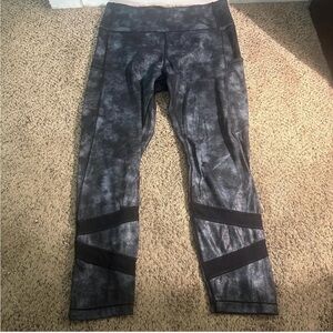 ZYIA Shimmering Black Leggings